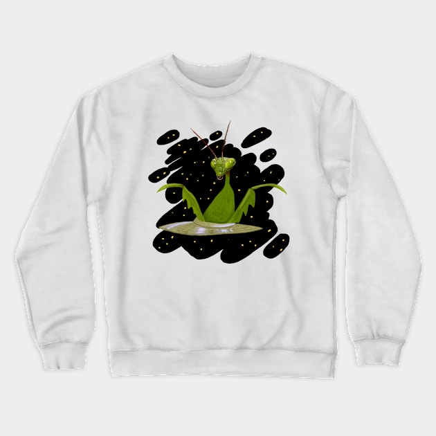 Mantis Crewneck Sweatshirt by evil art 